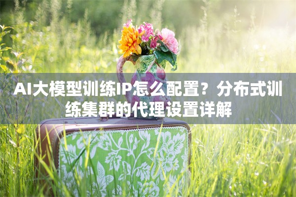 AI大模型训练IP怎么配置?分布式训练集群的代理设置详解
