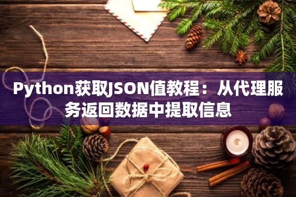Python获取JSON值教程：从代理服务返回数据中提取信息