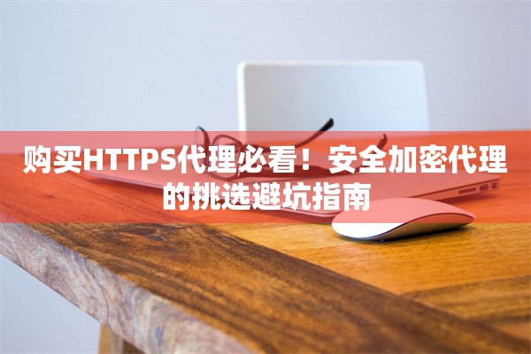 购买HTTPS代理必看！安全加密代理的挑选避坑指南