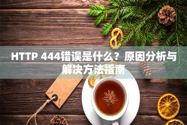 HTTP 444错误是什么？原因分析与解决方法指南