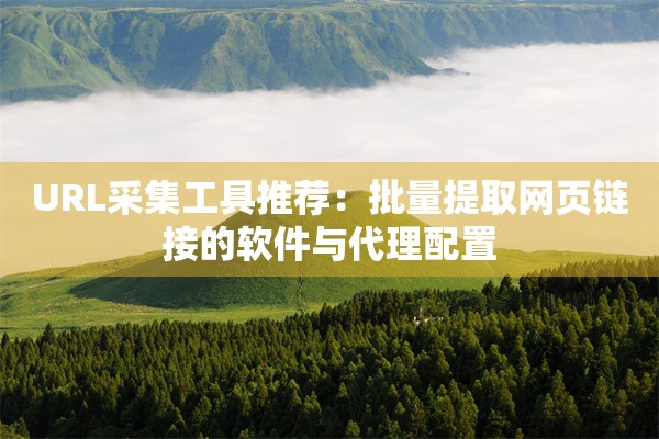 URL采集工具推荐：批量提取网页链接的软件与代理配置