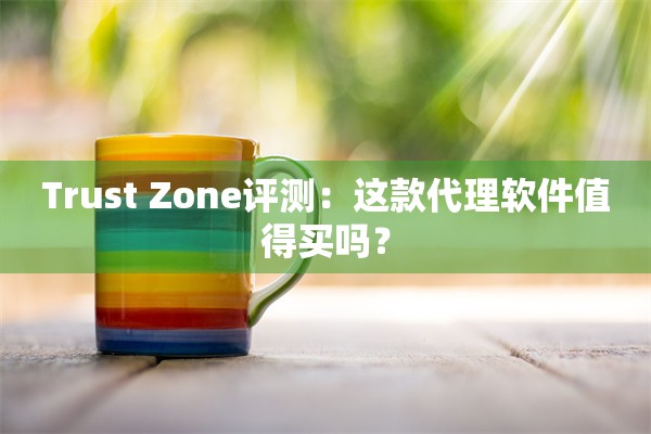 Trust Zone评测：这款代理软件值得买吗？