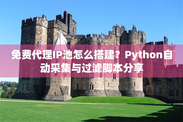 免费代理IP池怎么搭建?Python自动采集与过滤脚本分享