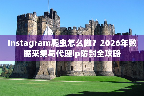 Instagram爬虫怎么做？2026年数据采集与代理ip防封全攻略