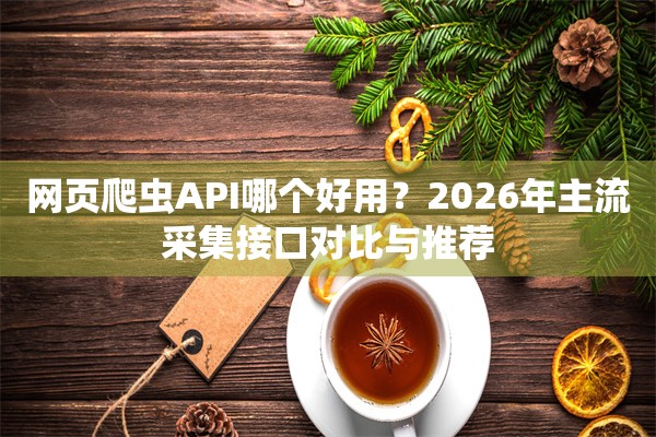网页爬虫API哪个好用？2026年主流采集接口对比与推荐