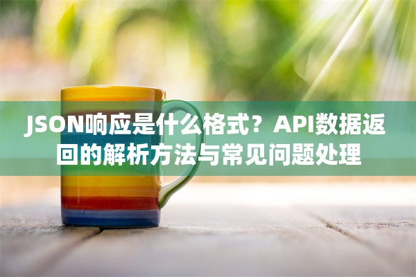 JSON响应是什么格式?API数据返回的解析方法与常见问题处理