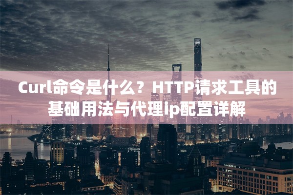 Curl命令是什么？HTTP请求工具的基础用法与代理ip配置详解