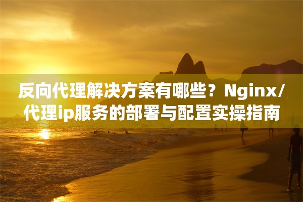 反向代理解决方案有哪些?Nginx/代理ip服务的部署与配置实操指南
