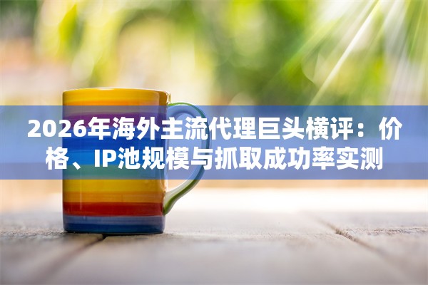 2026年海外主流代理巨头横评：价格、IP池规模与抓取成功率实测