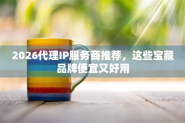 2026代理IP服务商推荐，这些宝藏品牌便宜又好用
