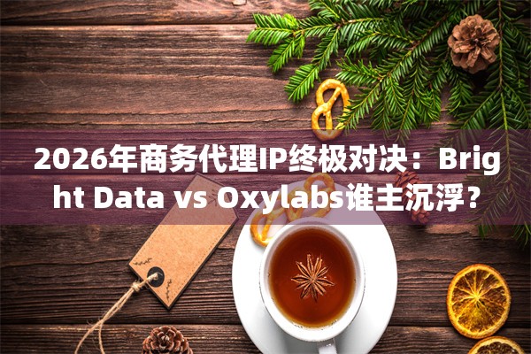 2026年商务代理IP终极对决：Bright Data vs Oxylabs谁主沉浮？