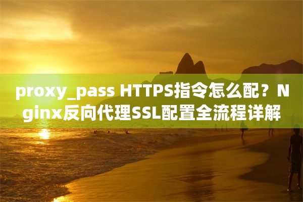 proxy_pass HTTPS指令怎么配？Nginx反向代理SSL配置全流程详解