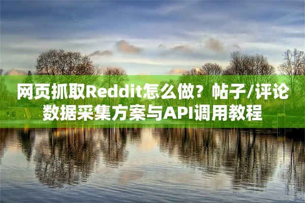 网页抓取Reddit怎么做？帖子/评论数据采集方案与API调用教程