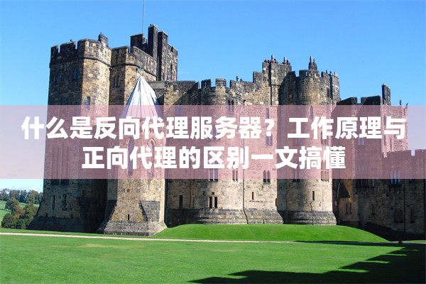 什么是反向代理服务器？工作原理与正向代理的区别一文搞懂