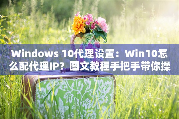 Windows 10代理设置：Win10怎么配代理IP？图文教程手把手带你操作