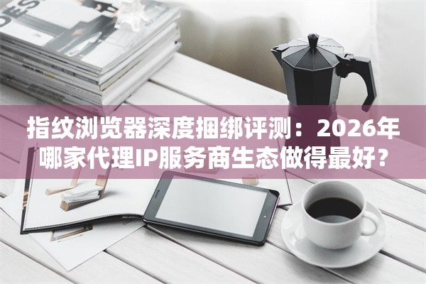 指纹浏览器深度捆绑评测：2026年哪家代理IP服务商生态做得最好？