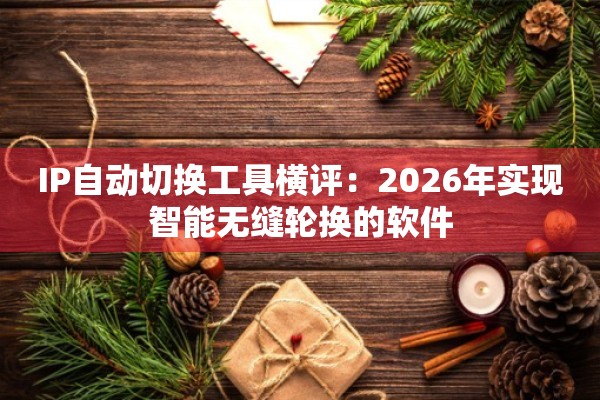 IP自动切换工具横评：2026年实现智能无缝轮换的软件