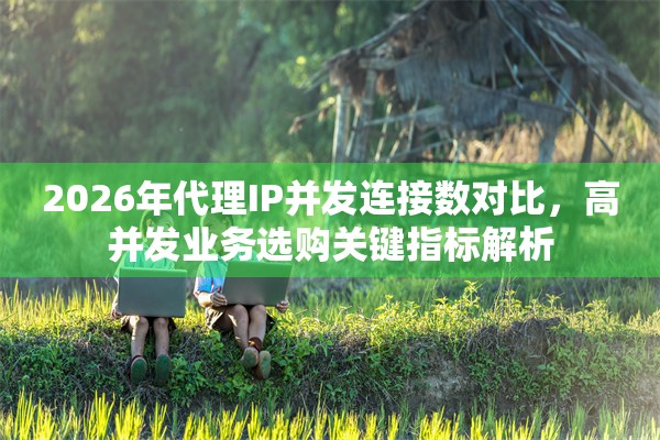 2026年代理IP并发连接数对比，高并发业务选购关键指标解析