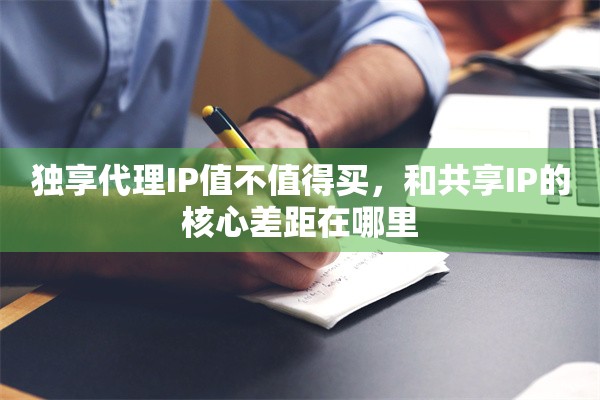 独享代理IP值不值得买，和共享IP的核心差距在哪里