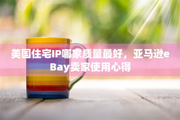 美国住宅IP哪家质量最好，亚马逊eBay卖家使用心得