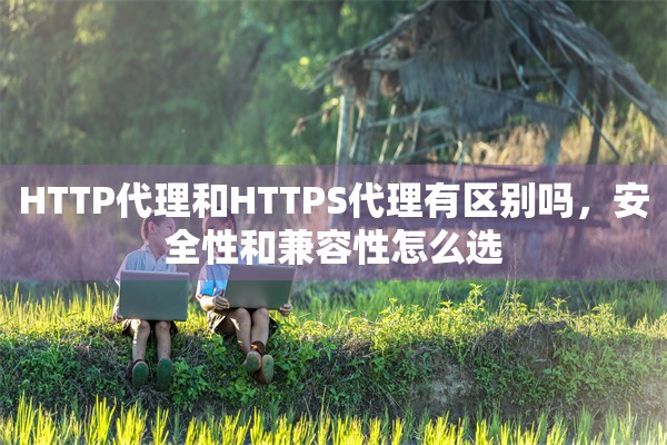 HTTP代理和HTTPS代理有区别吗，安全性和兼容性怎么选