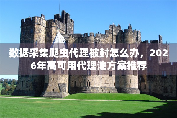 数据采集爬虫代理被封怎么办，2026年高可用代理池方案推荐