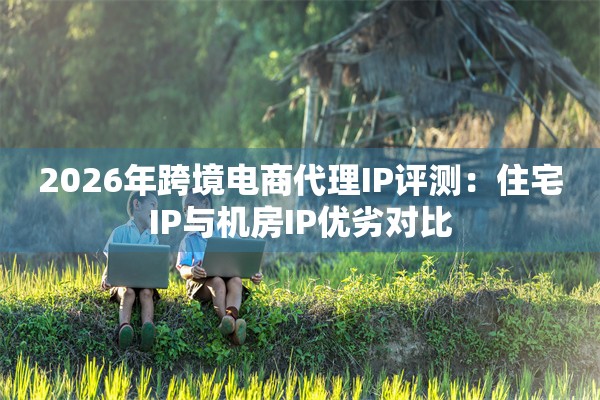 2026年跨境电商代理IP评测：住宅IP与机房IP优劣对比