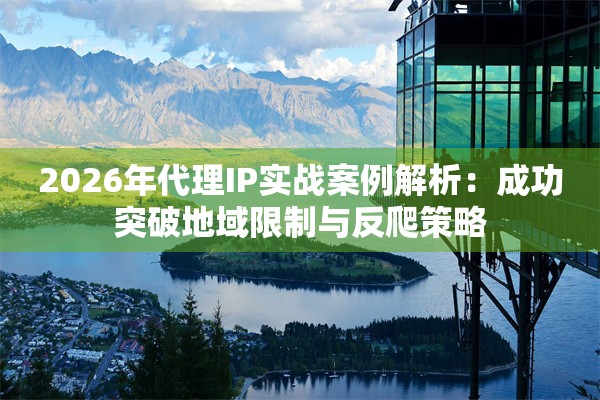 2026年代理IP实战案例解析：成功突破地域限制与反爬策略