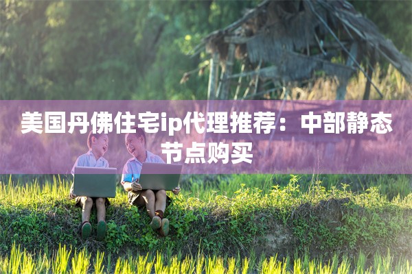 美国丹佛住宅ip代理推荐：中部静态节点购买