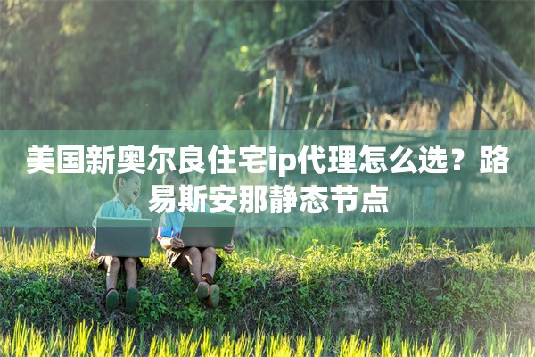 美国新奥尔良住宅ip代理怎么选？路易斯安那静态节点