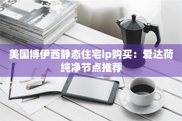 美国博伊西静态住宅ip购买：爱达荷纯净节点推荐