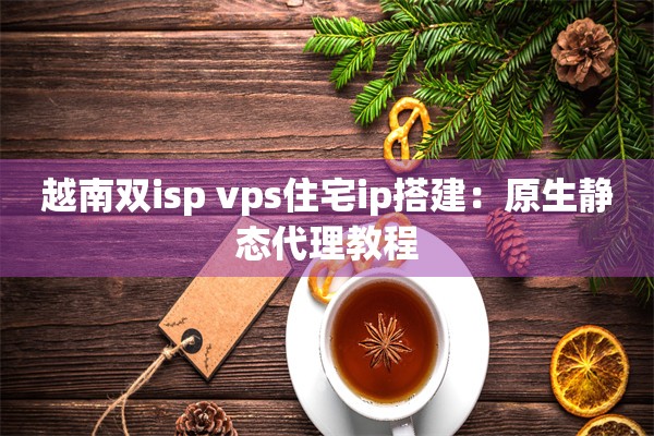 越南双isp vps住宅ip搭建：原生静态代理教程
