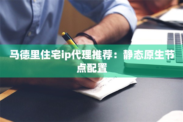 马德里住宅ip代理推荐：静态原生节点配置