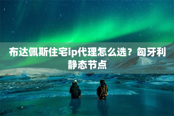 布达佩斯住宅ip代理怎么选?匈牙利静态节点