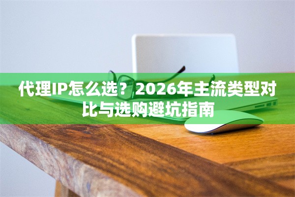 代理IP怎么选?2026年主流类型对比与选购避坑指南