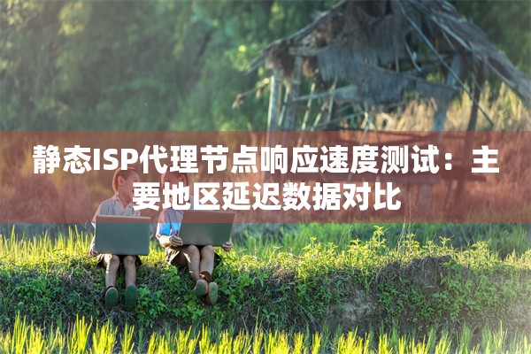 静态ISP代理节点响应速度测试:主要地区延迟数据对比