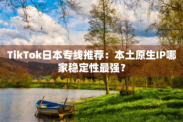 TikTok日本专线推荐:本土原生IP哪家稳定性最强?