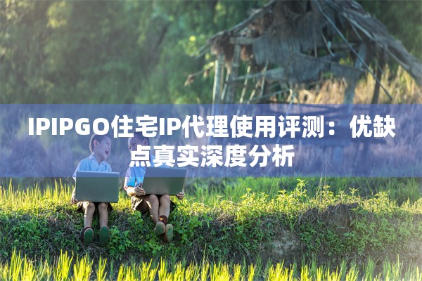 IPIPGO住宅IP代理使用评测：优缺点真实深度分析
