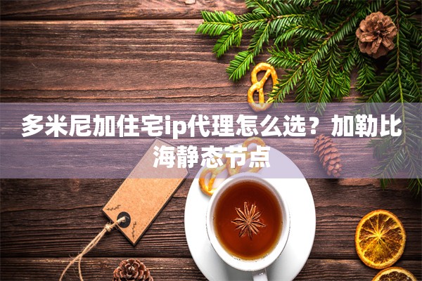 多米尼加住宅ip代理怎么选？加勒比海静态节点