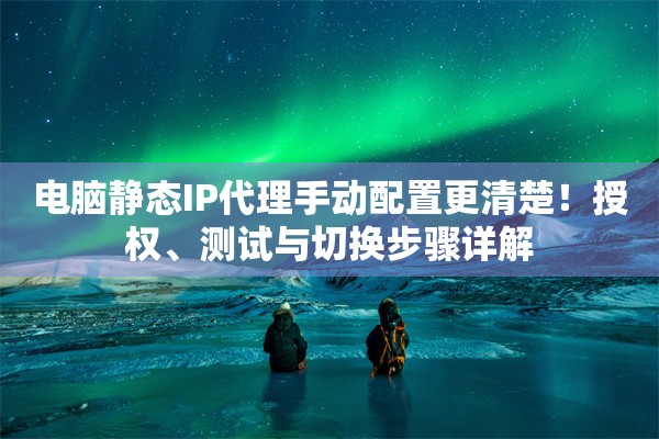电脑静态IP代理手动配置更清楚！授权、测试与切换步骤详解