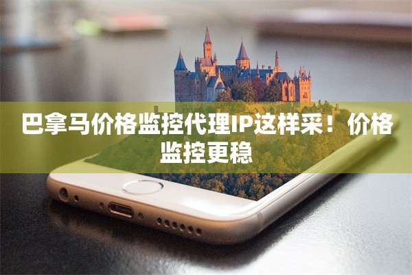巴拿马价格监控代理IP这样采!价格监控更稳 巴拿马价格监控代理IP这样采!价格监控更稳