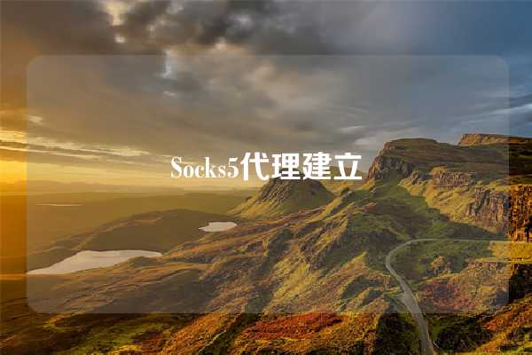 Socks5代理建立