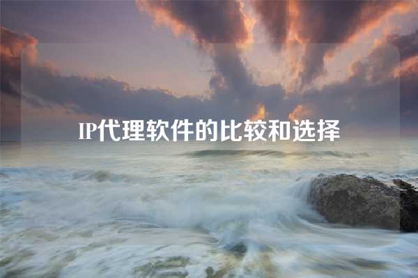 虚拟ip代理器软件