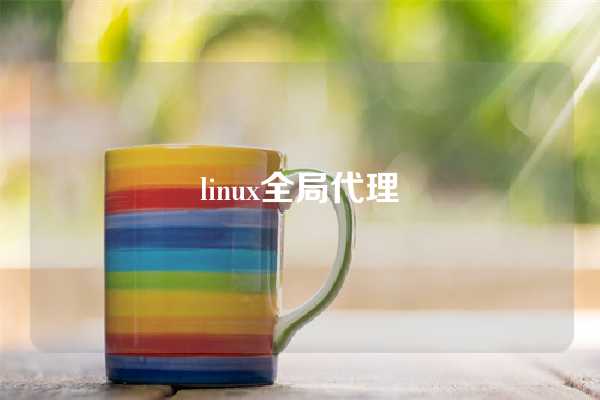 linux全局代理