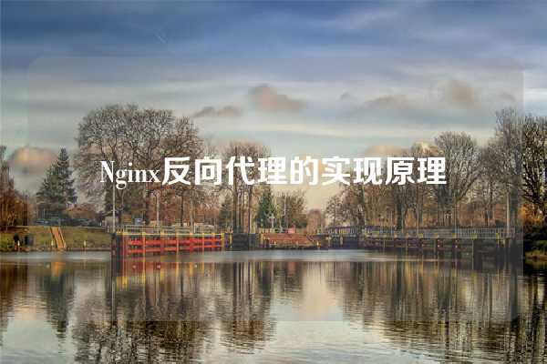 Nginx反向代理的实现原理