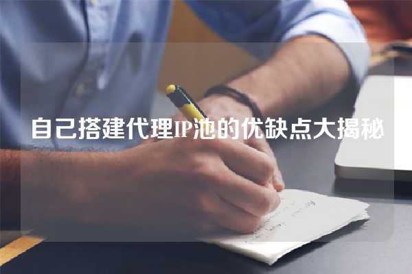 自己搭建代理IP池的优缺点大揭秘